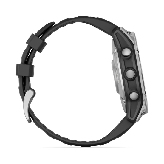 Pametni sat GARMIN fenix E 010-03025-00, 47mm, srebrni, crni remen