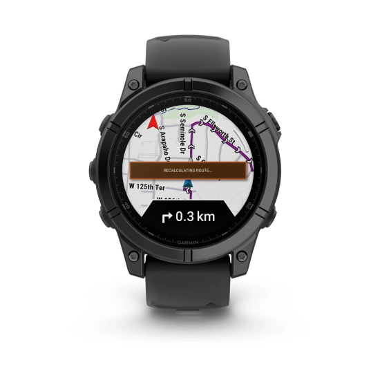 Pametni sat GARMIN fenix E 010-03025-01, 47mm, crni, crni remen