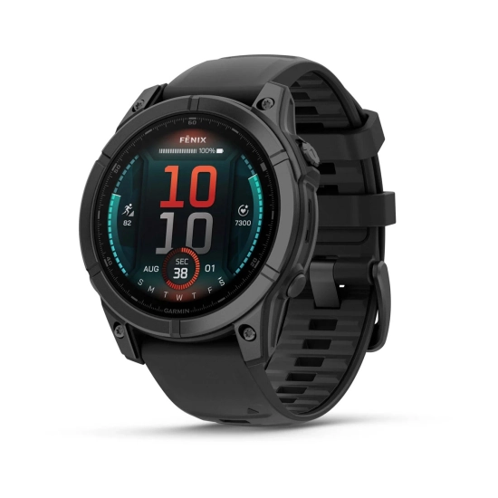 Pametni sportski sat GARMIN fenix E 010-03025-01, 47mm, crni, crni remen