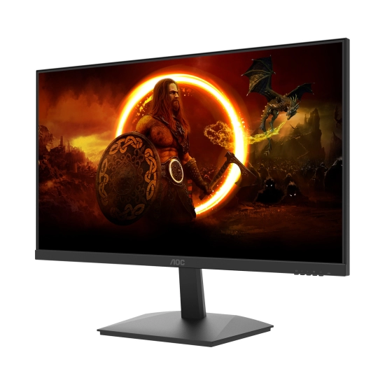 Monitor 23.8incha AOC 24G15N2, FHD, VA, 180Hz, 1ms, 250cd/m2, 3000:1, crni