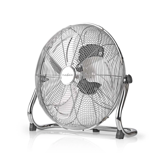 Ventilator NEDIS FNFL10CCR40, podni, 40cm, metalni