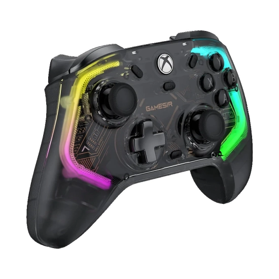 Gamepad GAMESIR K1, žični, USB-C, XBOX ONE X/ONE S/Series X/Series S/PC, transparentni crni