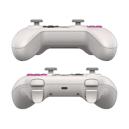 Gamepad GAMESIR T4n, bežični, bluetooth, USB C, Nintendo Switch/Android/PC, Retro white + Reciever T4n, za Nova seriju
