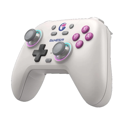 Gamepad GAMESIR T4n, bežični, bluetooth, USB-C, Nintendo Switch/Android/PC, Retro white + Reciever T4n, za Nova seriju  