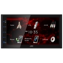 Auto radio JVC KW-M180BT, 2 DIN, 6.8incha WVGA monitor, USB Mirroring za Android, Bluetooth, 13-pojasni EQ, kratko kućište