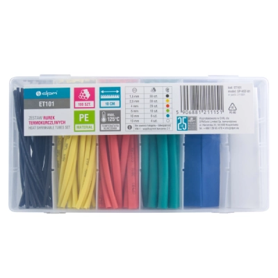 Bužir termo blister set DPM ET101 10 cm 100 kom razne boje   