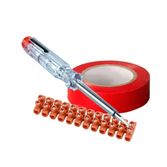 Set alata DPM V300 Ispitivač faze, izolir traka i redna stezaljka Set alata DPM V300 Ispitivač faze, izolir traka i redna stezaljka