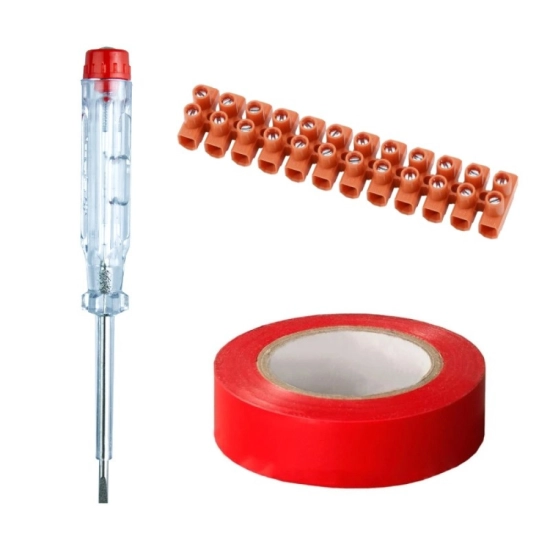 Set alata DPM V300 Ispitivač faze, izolir traka i redna stezaljka Set alata DPM V300 Ispitivač faze, izolir traka i redna stezaljka