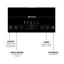 Prijenosna indukcijska ploča ARIETE 1997, 00C199700AR0, 2000W, crna