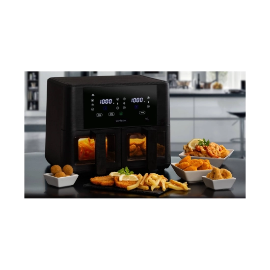 Friteza na vrući zrak ARIETE 4631, 00C463100AR0, 2x 4.5l, 2400W, crna Friteza na vrući zrak ARIETE 4631, 00C463100AR0, 2x 4.5l, 2400W, crna