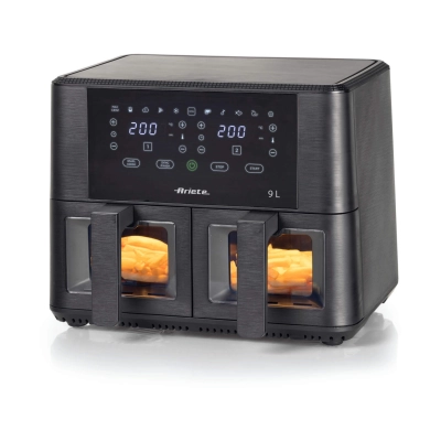 Friteza na vrući zrak ARIETE 4631, 00C463100AR0, 2x 4.5l, 2400W, crna Friteza na vrući zrak ARIETE 4631, 00C463100AR0, 2x 4.5l, 2400W, crna