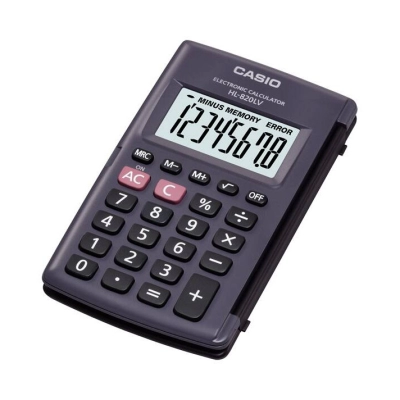 Kalkulator CASIO HL-820LV-BK, crni   - Kalkulatori