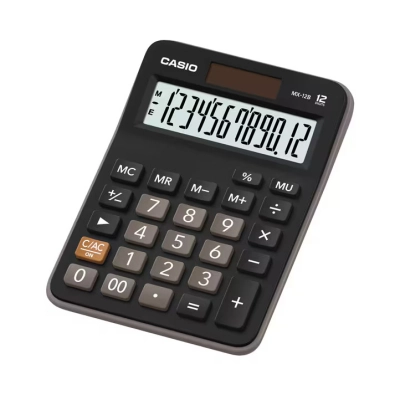 Kalkulator CASIO MX-12B, crni   - Casio