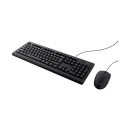 Tipkovnica + miš TRUST Primo, žična, USB A, crna