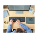 Tipkovnica + miš TRUST Ody II, bežična, USB A, crna