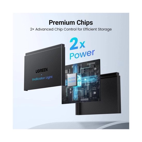 USB HUB UGREEN, USB 3.0/USB C na 2x USB A 3.0, TF/SD, crni USB HUB UGREEN, USB 3.0/USB C na 2x USB A 3.0, TF/SD, crni