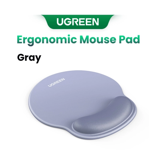 Podloga za miš UGREEN, ergonomska, 220x245mm, siva