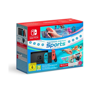 Igraća konzola NINTENDO Switch, Red & Blue Joy-Con, Sports HAD 1.1 12M NSO   - Nintendo