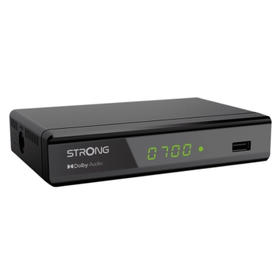 TV tuner STRONG SRT 8119, DVB-T2 HEVC/H.265, Dolby® Digital Plus