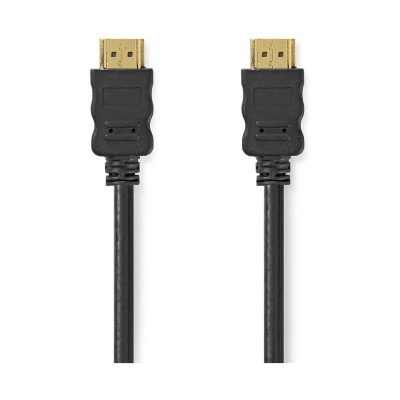 Kabel NEDIS CVGL34060BK100, HDMI (M) na HDMI (M), crni, 10m   - Video kabeli