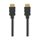 Kabel NEDIS CVGL34060BK150, HDMI (M) na HDMI (M), crni, 15m, ethernet