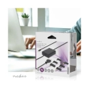 Punjač za laptop NEDIS NBAU65110BK, univerzalni, 65W, 2.5m