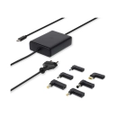 Punjač za laptop NEDIS NBAU65110BK, univerzalni, 65W, 2.5m