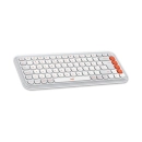 Tipkovnica LOGITECH POP Icon Keys, 920-013072, bežična, bijela
