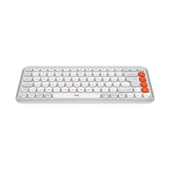 Tipkovnica LOGITECH POP Icon Keys, 920-013072, bežična, bijela