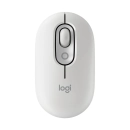 Miš LOGITECH POP, bežični, Bluetooth, 4000dpi, bijeli