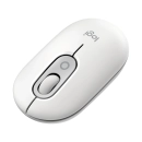 Miš LOGITECH POP, bežični, Bluetooth, 4000dpi, bijeli