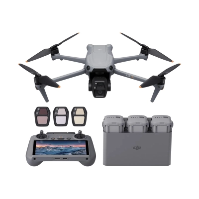 Dron DJI Air 3S Fly More Combo (DJI RC 2), 4K kamera, 3-axis gimbal, vrijeme leta do 45min s jednom baterijom, CP.MA.00000816.01   - DJI