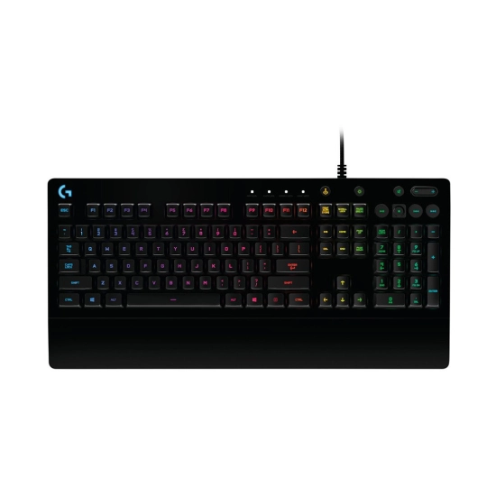 Tipkovnica LOGITECH G213 Prodigy Gaming, 920-013045, žična, HR Gravura, crna