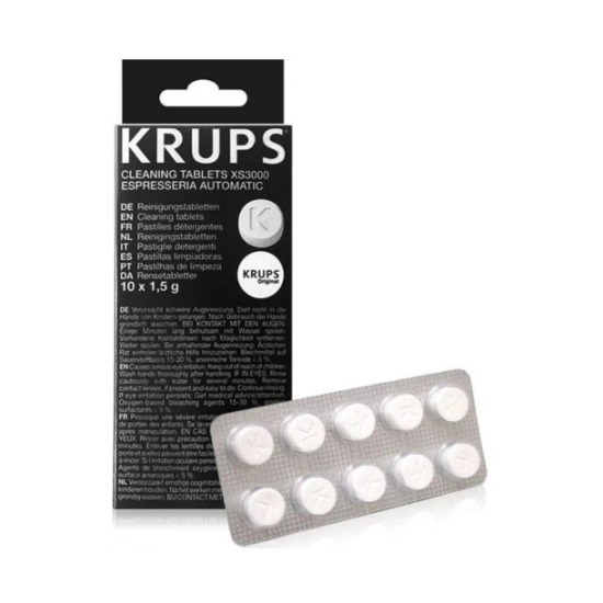 Tablete za čišćenje aparata za kavu KRUPS XS300010, 10 komada