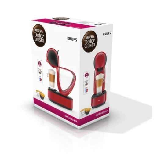 Aparat za kavu KRUPS Dolce Gusto Infinissima KP170510, 1500W, crveni