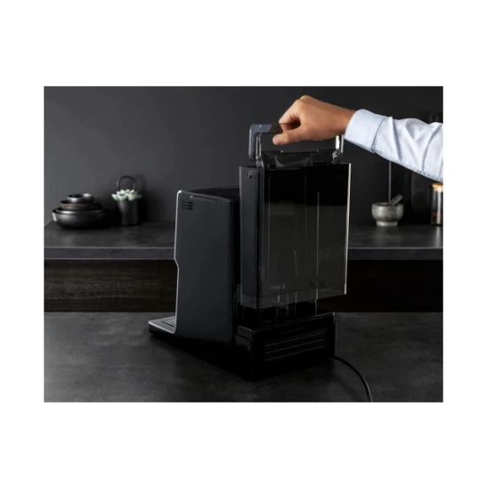 Aparat za kavu KRUPS Intuition EA875E10, 1450W, 15 bara, srebrno crni Aparat za kavu KRUPS Intuition EA875E10, 1450W, 15 bara, srebrno crni
