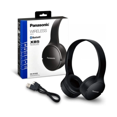 Slušalice PANASONIC RB-HF420BE-K, bežične, bluetooth, crne   - Panasonic