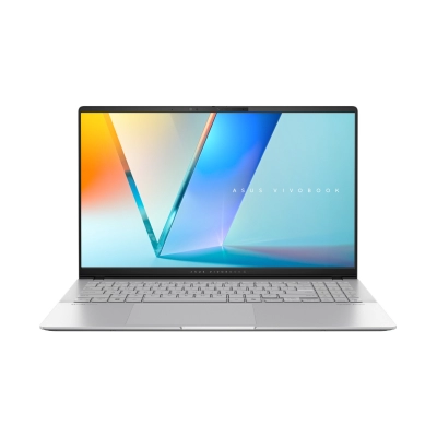 Laptop ASUS Vivobook S 15 OLED S5507QA-MA056W, 90NB14Q2-M00800, Snapdragon X Elite X1E, 32GB, 1TB, Qualcomm Adreno, 15.6incha 3K OLED 120Hz 0.2ms, Windows 11H, srebrni   - Asus