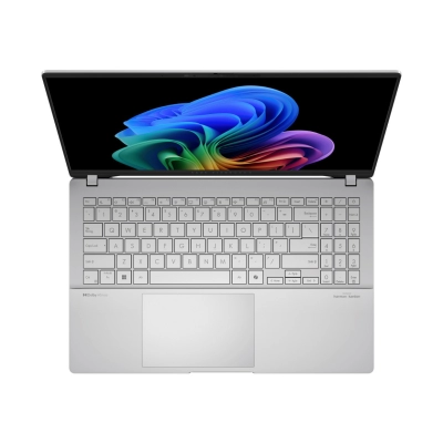 Laptop ASUS Vivobook S 15 OLED S5507QA-MA067W, 90NB14Q2-M00730, Snapdragon X Plus X1P-42-100, 16GB, 1TB, Qualcomm Adreno, 15.6incha 3K OLED 120Hz, Windows 11H, srebrni   - Asus