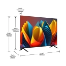 Televizor LED 85incha HISENSE 85E7NQ, 4K UHD, Vidaa OS, 4K UHD, DVB-T2/T/C/S2/S, HDMI, Wi-Fi, USB, energetski razred E