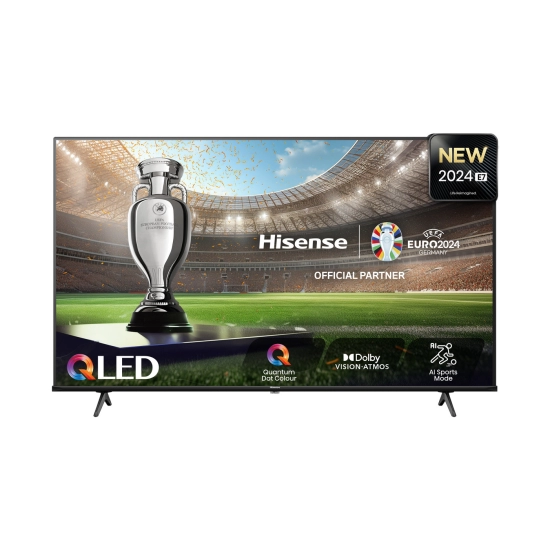 Televizor LED 75incha HISENSE 75E7NQ, 4K UHD, Vidaa OS, 4K UHD, DVB-T2/T/C/S2/S, HDMI, Wi-Fi, USB, energetski razred E