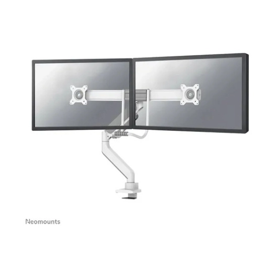 Stalak za monitor NEOMOUNTS DS75-450WH2, dva monitora, 17-32incha, bijeli