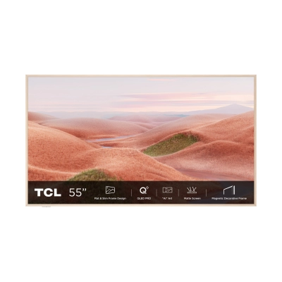 Televizor LED 55incha TCL NXTFRAME TV 55A300W, Google TV, 4K UHD, DVB-T2/C/S2, HDMI, Wi-Fi, USB, energetski razred E   - TCL