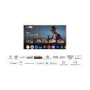 Televizor LED 75incha TCL NXTVISION TV 75A300W, Google TV, 4K UHD, DVB-T2/C/S2, HDMI, Wi-Fi, USB A, energetski razred F