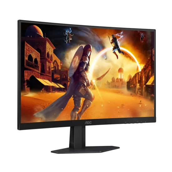 Monitor 27incha AOC, C27G4ZXE, FHD, VA, 280Hz, 1ms, 300cd/m2, 4000:1, zakrivljeni, crni