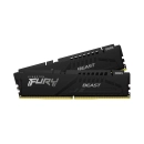 Memorija PC5-48000, 32GB, KINGSTON FURY Beast Black, KF560C36BBE2K2-32, DDR5, 6000MHz, 2x16GB kit