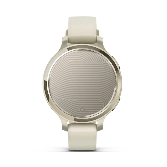 Pametni sportski sat GARMIN Lily 2 Active Lunar Gold/Bone, silikonski remen, 010-02891-00