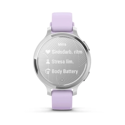Pametni sportski sat GARMIN Lily 2 Active Silver/Jasmine Purple, silikonski remen, 010-02891-01   - GARMIN Srpanj