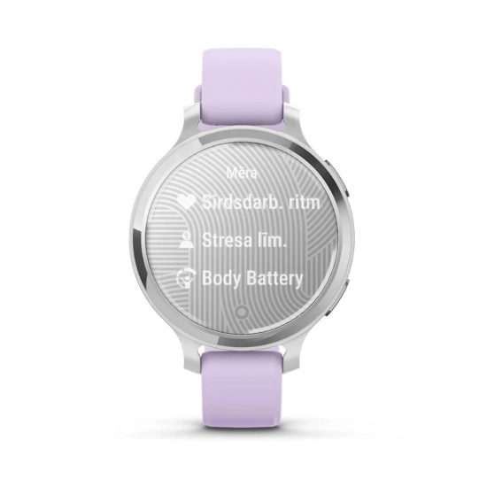 Pametni sportski sat GARMIN Lily 2 Active Silver/Jasmine Purple, silikonski remen, 010-02891-01 Pametni sportski sat GARMIN Lily 2 Active Silver/Jasmine Purple, silikonski remen, 010-02891-01