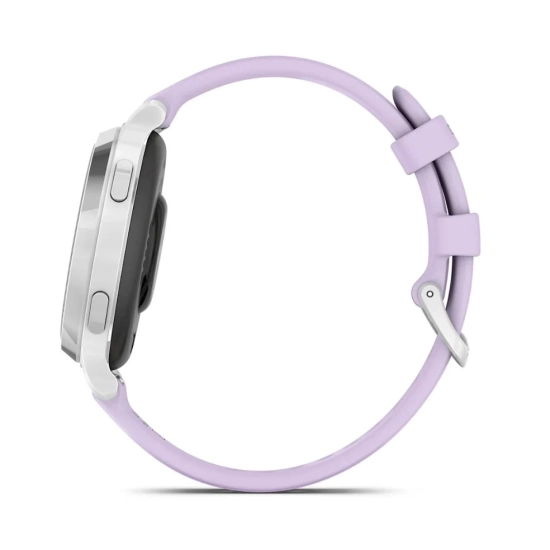 Pametni sportski sat GARMIN Lily 2 Active Silver/Jasmine Purple, silikonski remen, 010-02891-01 Pametni sportski sat GARMIN Lily 2 Active Silver/Jasmine Purple, silikonski remen, 010-02891-01